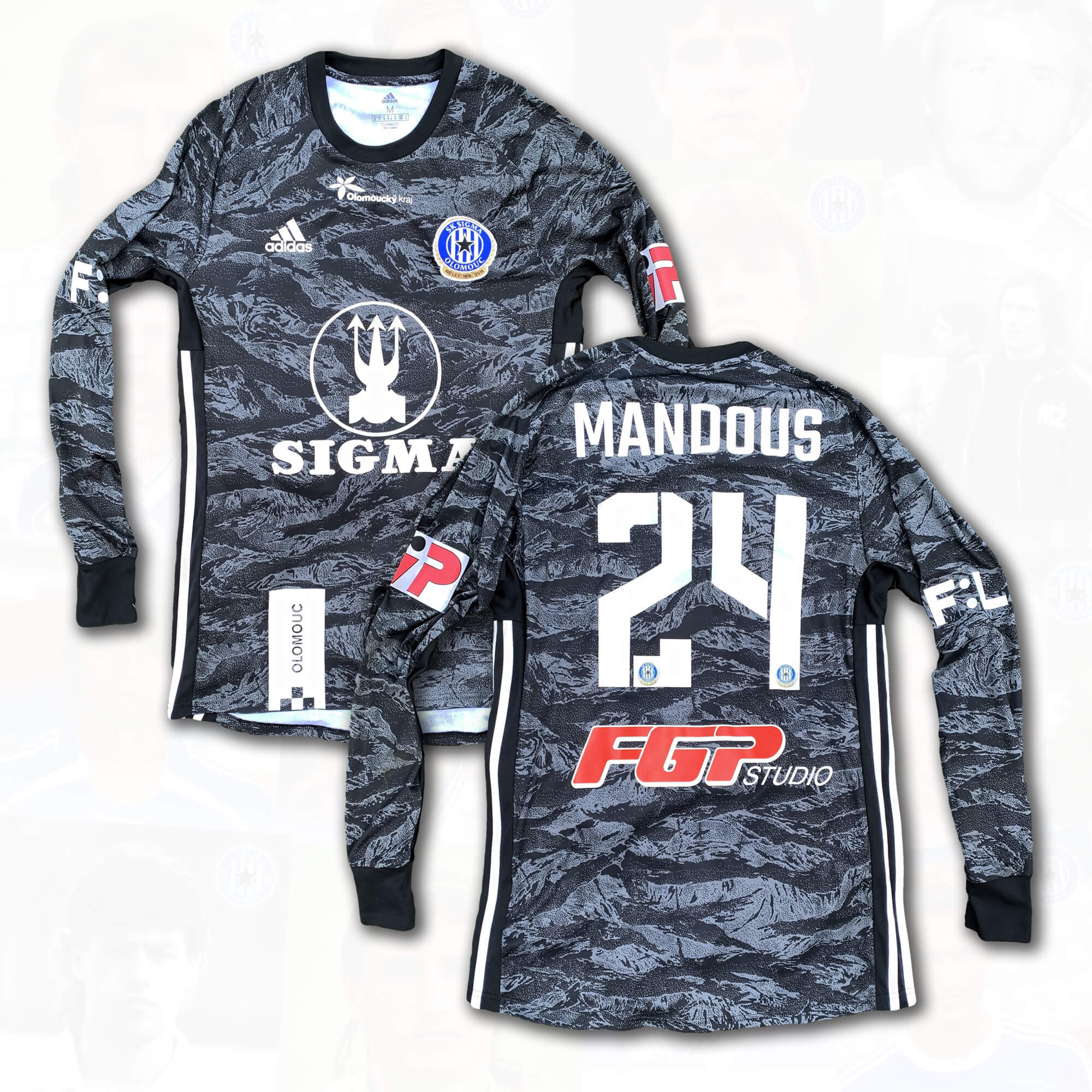 Aleš Mandous - hraný dres ze zápasu F:L (23. 6. 2020 proti Teplicím)