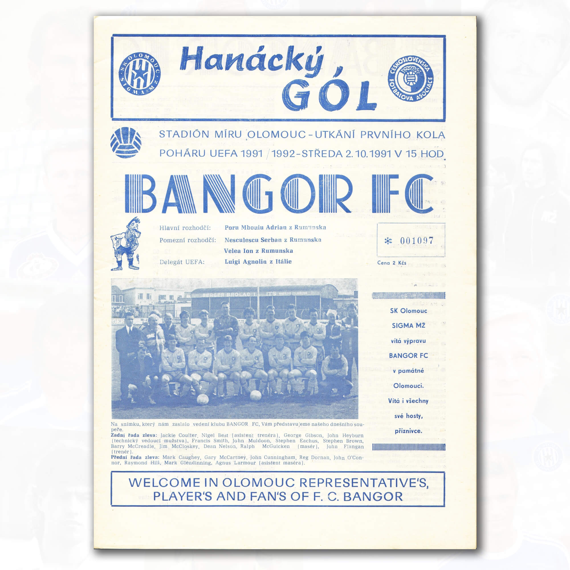 1991/92 Bangor FC