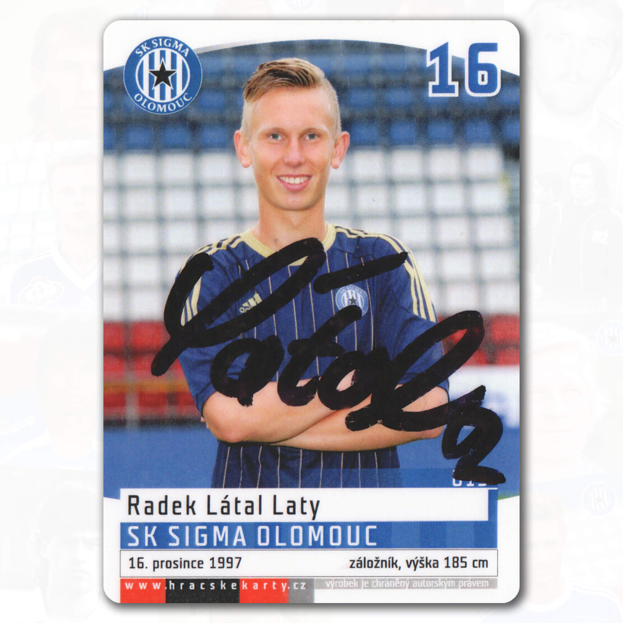 Radek Látal - kartička U19
