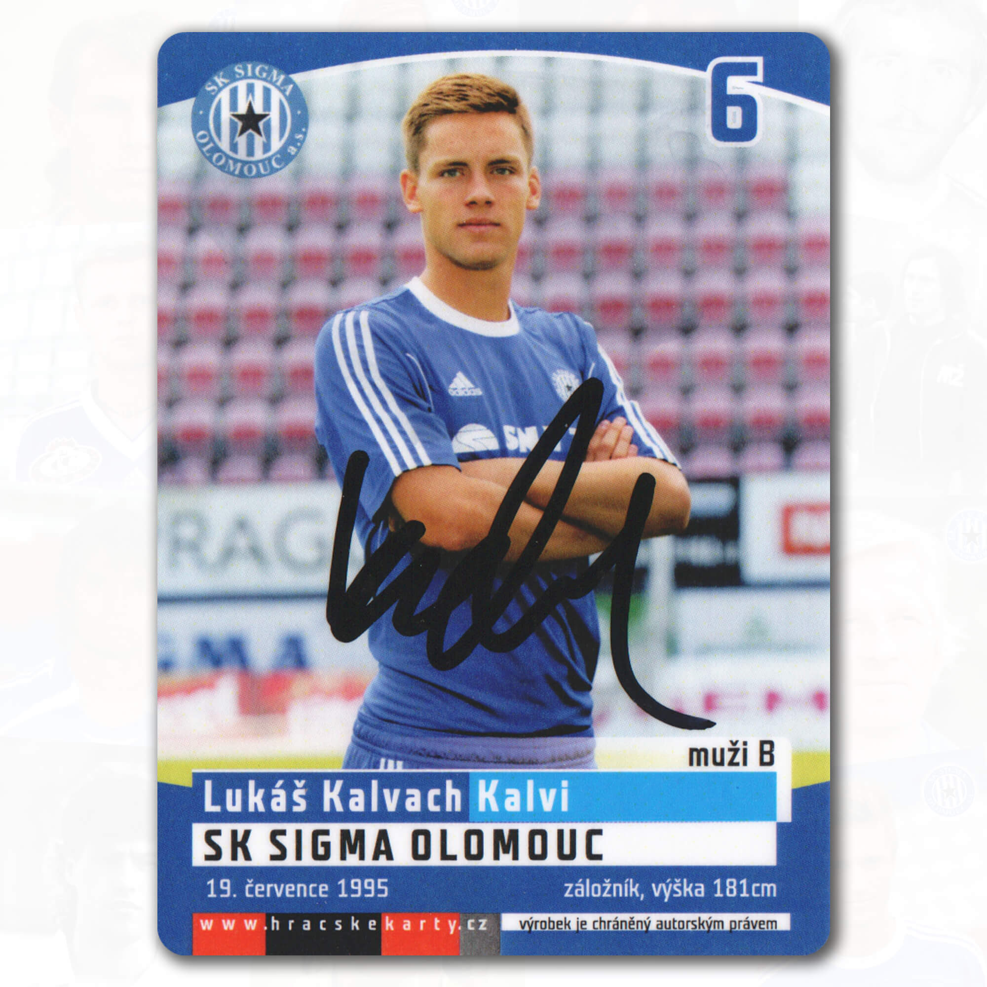 Lukáš Kalvach - kartička "B" tým