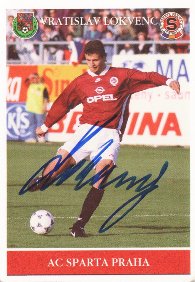 Vratislav Lokvenc (Sparta Praha) VIZ POPIS!