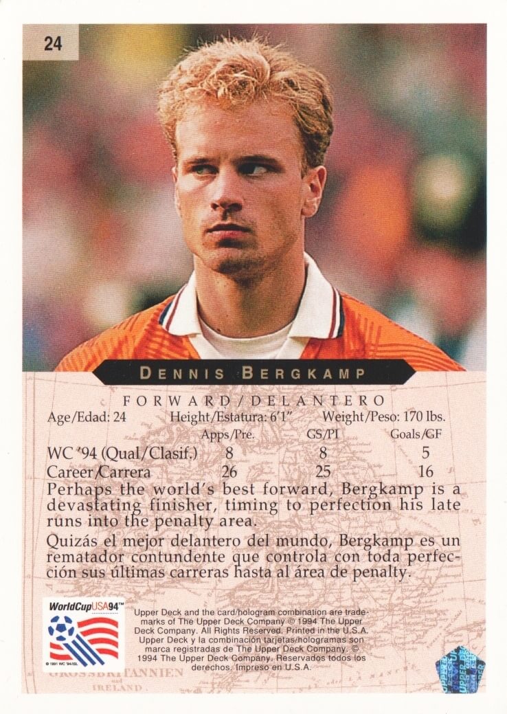 Dennis Bergkamp (Netherlands)