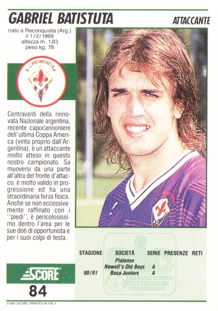 Gabriel Batistuta (Fiorentina)