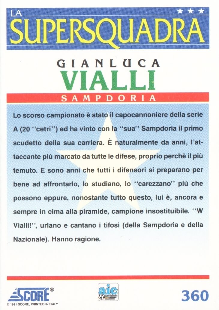 Gianluca Vialli (Sampdoria)