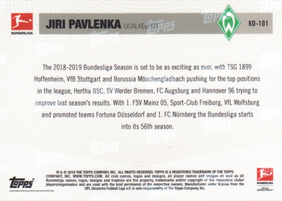 Jiří Pavlenka (Werder Bremen)