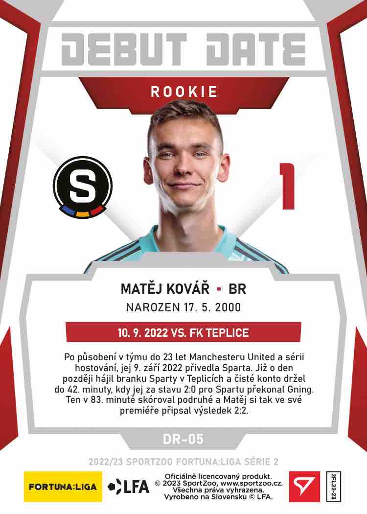 Matěj Kovář (Sparta Praha) /149