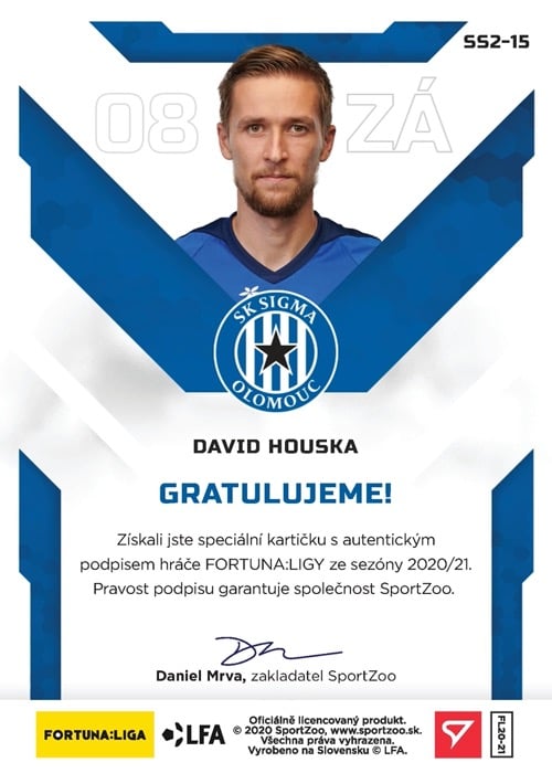 David Houska (Sigma Olomouc) /149