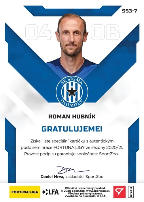 Roman Hubník (Sigma Olomouc) /99