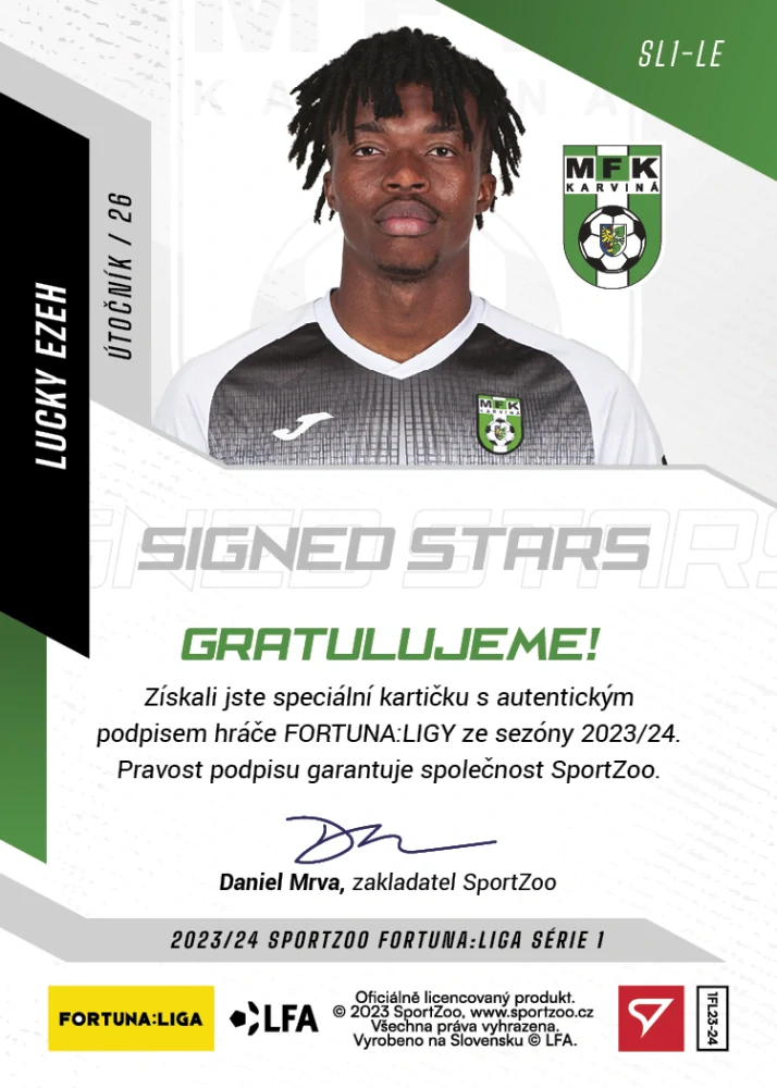 Lucky Ezeh (Karviná) /110