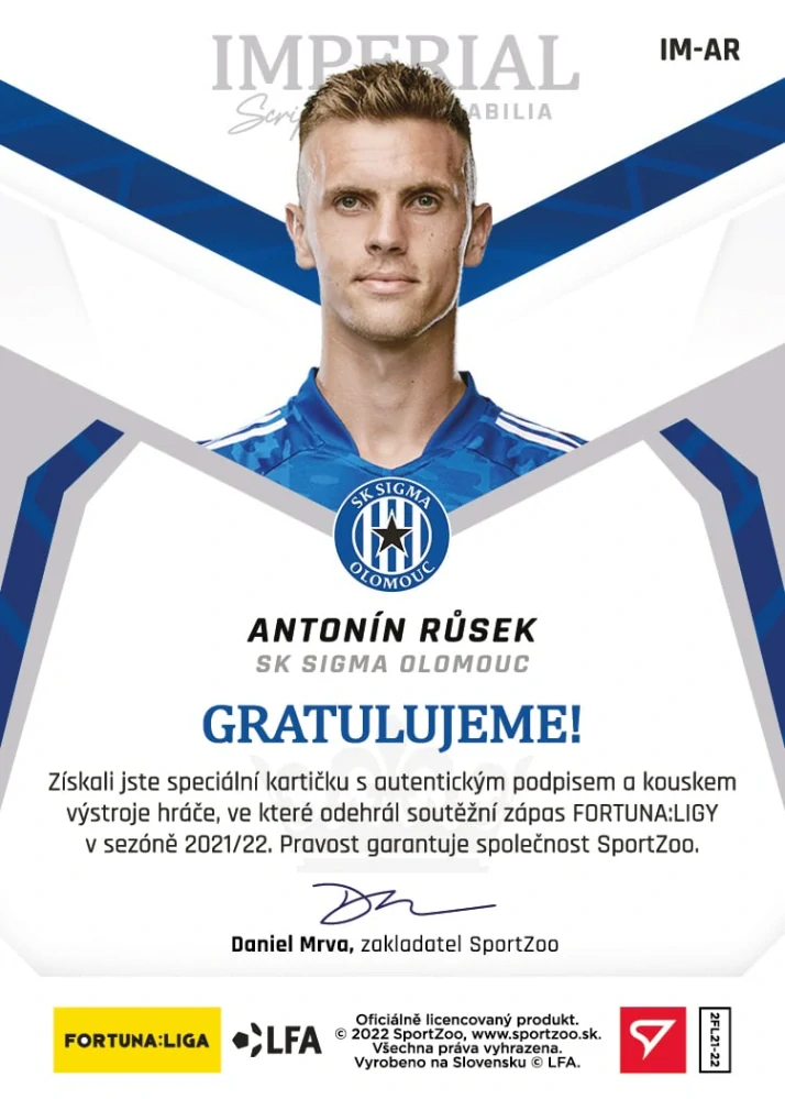 Antonín Růsek (Sigma Olomouc) /25