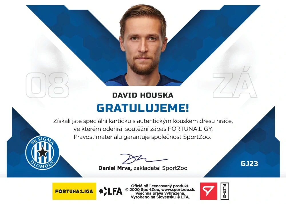 David Houska (Sigma Olomouc) /99