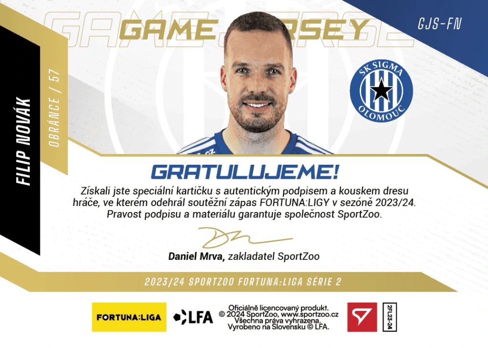 Filip Novák (Sigma Olomouc) /25