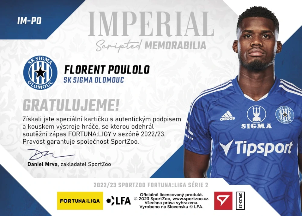 Florent Poulolo (Sigma Olomouc) /25