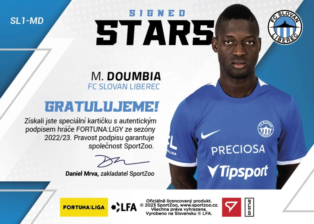 Mohamed Doumbia (Slovan Liberec) /199