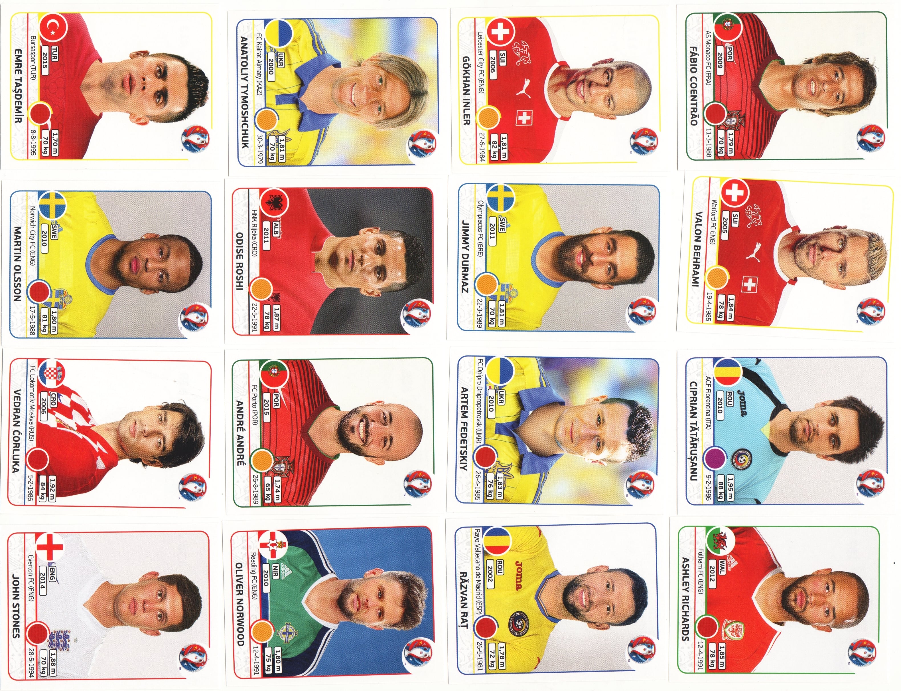 Euro 2016 - lot 118 ks