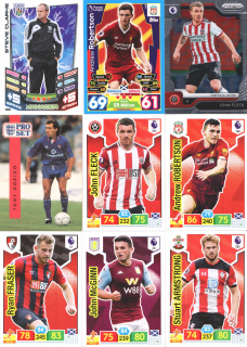 Premier League - lot 9 pcs