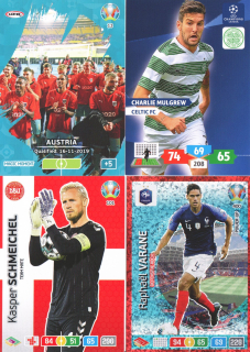Evropa - kartičky - lot 4 pcs