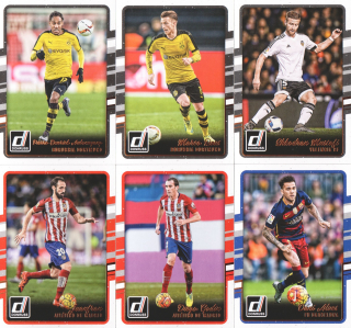 Mix klubů - 2016-17 Donruss - lot 6 pcs
