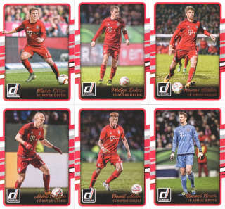 Bayern München - 2016-17 Donruss - lot 6 pcs