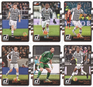Juventus - 2016-17 Donruss - lot 6 pcs