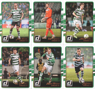 Sporting Lisboa - 2016-17 Donruss - lot 6 pcs
