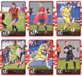 CSKA Moscow - 2016-17 Donruss - lot 6 pcs