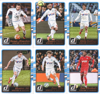 Olympique de Marseille - 2016-17 Donruss - lot 6 pcs
