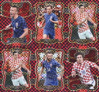 Croatia - 2017-18 Select /Checkerboard/ - lot 6 pcs