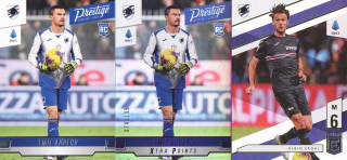 Sampdoria - 2019-20 Chronicles Soccer Prestige - lot 3 pcs
