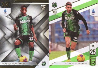 Sassuolo - 2019-20 Chronicles Soccer Prestige - lot 2 pcs