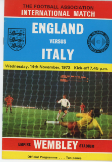 England - Italy (1973)