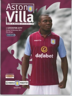 Aston Villa - Leicester (2014/15)