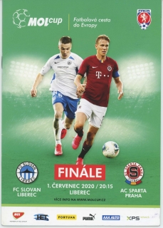 Finále MOL Cup; Slovan Liberec - Sparta Praha (2020)