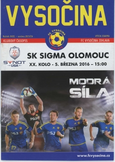 Vysočina Jihlava - Sigma Olomouc (2015/16)