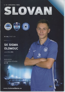 Slovan Liberec - Sigma Olomouc (2015/16)