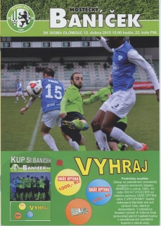 Baník Most - Sigma Olomouc (2014/15)
