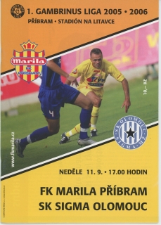 Marila Příbram - Sigma Olomouc (2005/06)