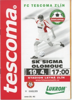 Fastav Zlín - Sigma Olomouc (2005/06)