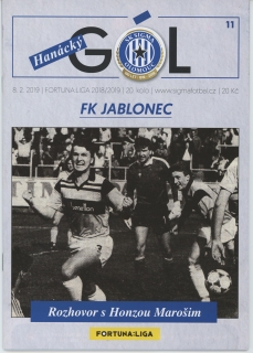 Sigma Olomouc - Jablonec (2018/19)
