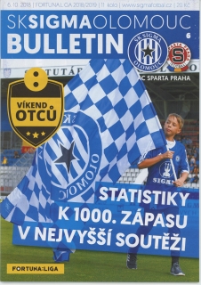 Sigma Olomouc - Sparta Praha (2018/19)