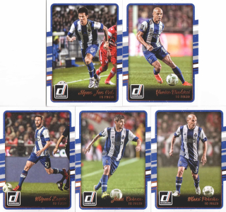 Porto - 2016-17 Donruss - lot 5 pcs