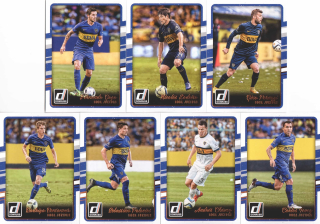 Boca Juniors - 2016-17 Donruss - lot 7 pcs