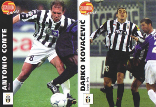Juventus - Stadion Cards - lot 2 pcs
