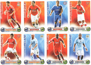 Match Attax 2008/09 - lot 17 pcs