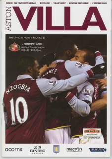Aston Villa - Sunderland (2013/13)