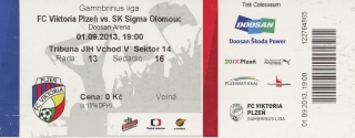 Viktoria Plzeň - Sigma Olomouc (2013/14)