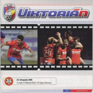 Viktoria Plzeň - Sigma Olomouc (2008/09)