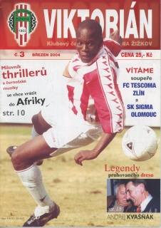 Viktoria Žižkov - Zlín + Sigma Olomouc (2003/04)