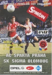 Sparta Praha - Sigma Olomouc (1996/97)