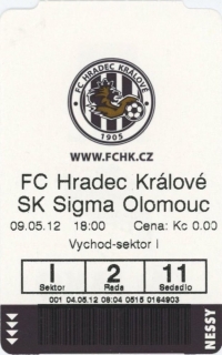 Hradec Králové - Sigma Olomouc (2011/12)